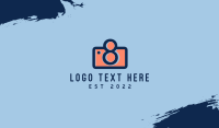 Pastel Photography Camera Business Card Image Preview