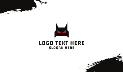 Black Cat Business Card Image Preview