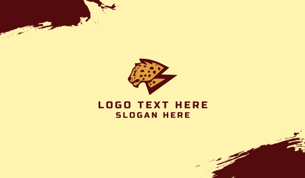 Wild Cheetah Safari  Business Card Design Image Preview