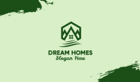 Green Nature Housing  Business Card Image Preview