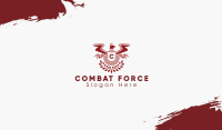 Red Eagle Emblem Business Card Image Preview