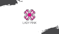 Pink Flower  Business Card Image Preview