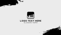 Piano Keys App Business Card Image Preview