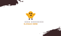 Yellow Bird Egg Business Card Image Preview