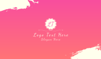 Pink Beauty Label Business Card Preview