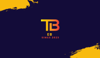 Technology Monogram T & B Business Card Image Preview