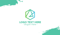 Modern Geometric Shape Business Card Image Preview