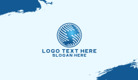 Blue Globe Networking  Business Card Image Preview