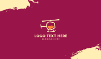 Wine Helicopter Business Card Preview