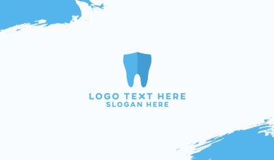 Dental Tooth Shield Business Card Image Preview