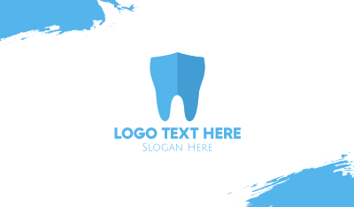 Dental Tooth Shield Business Card