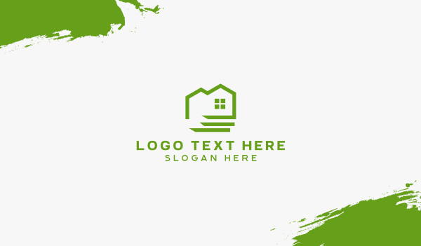 Green Eco Friendly House Business Card Design Image Preview