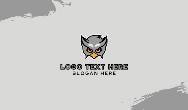 Angry Owl Gaming Business Card Design Image Preview