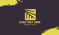 Gold Business Company Chart Business Card Image Preview