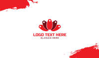 Lotus Store Business Card Preview