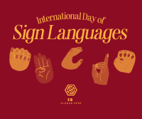 International Sign Day Facebook Post Image Preview