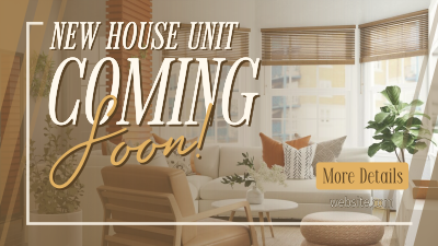 New House Coming Soon Facebook event cover Image Preview