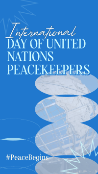 UN Peacekeepers Day TikTok Video Image Preview