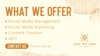 What We Offer Video Design