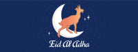 Eid Al Adha Goat Sacrifice Facebook Cover Design