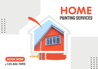 Home Painting Services Postcard Image Preview