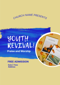 Church Youth Revival Poster Design