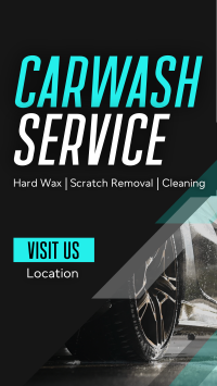 Cleaning Car Wash Service TikTok video Image Preview