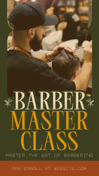 Retro Barber Masterclass YouTube short Image Preview