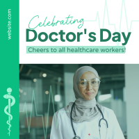 Celebrating Doctor's Day Instagram post Image Preview