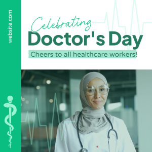 Celebrating Doctor's Day Instagram post Image Preview