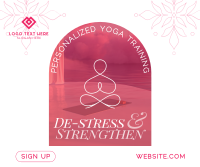 Luxurious Yoga Training Facebook post Image Preview