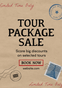Travel Package Sale Flyer Design