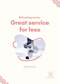 Great Plumbing Service Flyer Image Preview