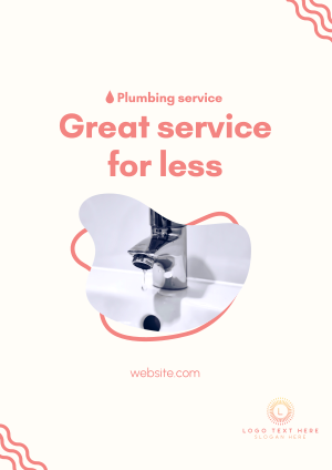 Great Plumbing Service Flyer Image Preview