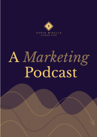 Marketing Professional Podcast Poster Image Preview