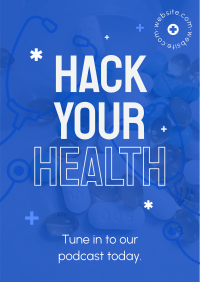 Modern Health Podcast Poster Design