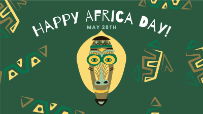 African Mask Facebook event cover Image Preview
