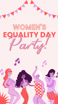 Party for Women's Equality TikTok video Image Preview