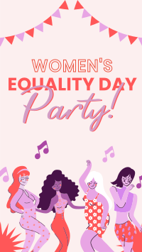 Party for Women's Equality TikTok Video Image Preview