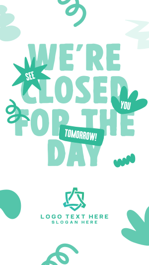 We're Closed Today Instagram story Image Preview