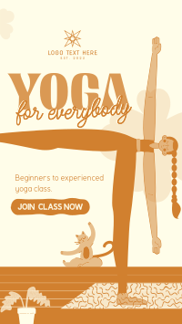 Join A Class Yoga Instagram story Image Preview