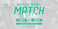 Superbowl Match Day Twitter Post Image Preview