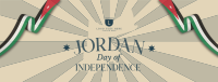 Independence Day Jordan Facebook cover Image Preview