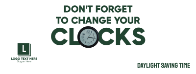 Change Your Clocks Reminder Facebook cover Image Preview