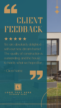 Customer Feedback on Construction Video Image Preview