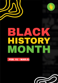 BHM Colors Poster Design