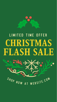 Christmas Flash Sale TikTok Video Image Preview