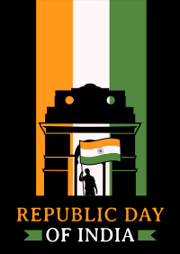 Republic Day of India Poster Design