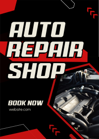 Auto Repair Shop Poster Image Preview
