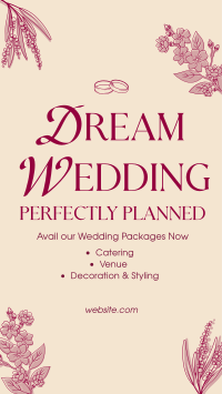 Dream Wedding Planner Instagram Reel Preview